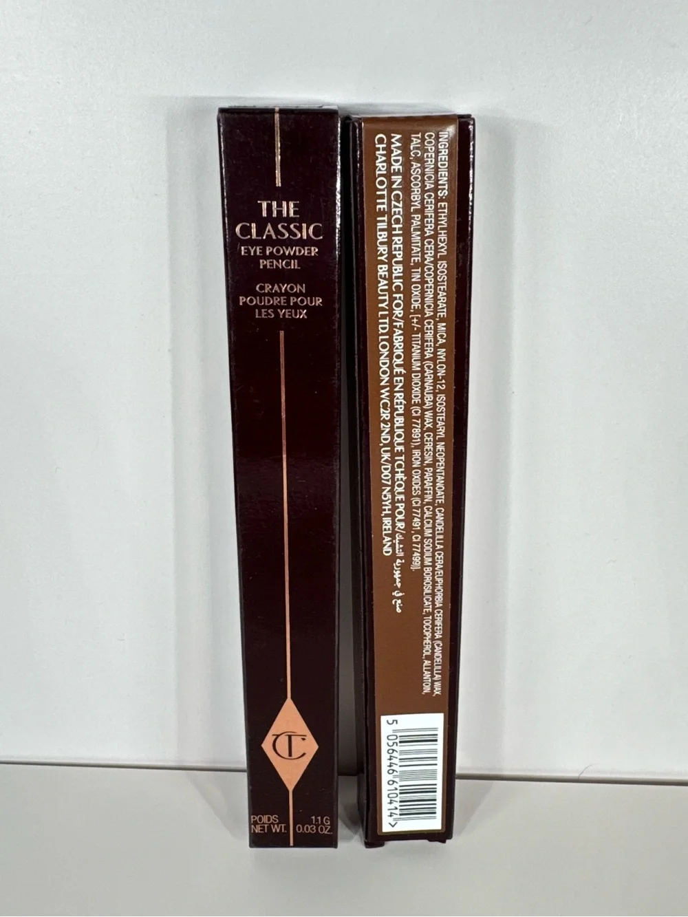 Charlotte Tilbury The Classic Eye Powder Pencil Shimmering Brown NEW Full Size
